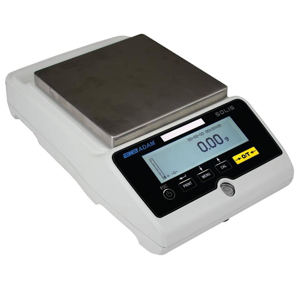 Adam Equipment STB 6202I Solis Precision Balance, 6200g, 0.01g
