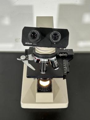 Nikon Alphaphot VS Professional Inverted Binocular Microscope with Mechanical Stage-cover