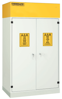 Safety cabinet CS120 PVC CHEMISAFE-cover