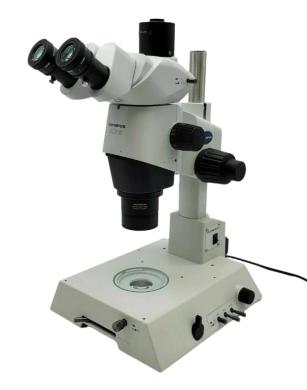 Olympus Stereo Microscope SZX16 with Trinocular Head and Transmitted Light Stand-cover
