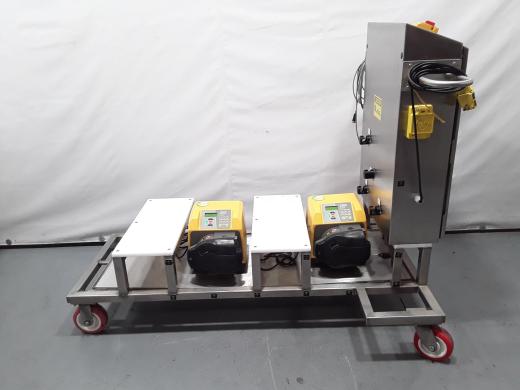 Gen-Probe Custom Process Skid with Watson Marlow 621 DI-R Pumps Turnkey System 120V-cover