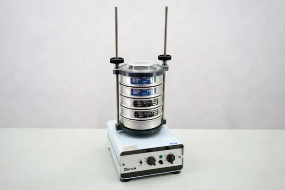 Retsch Vibro Electromagnetic Vibratory Sieve Machine for Particle Size Analysis