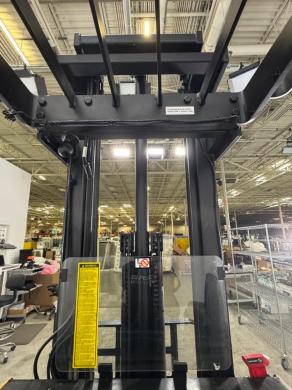 Caterpillar Standing Forklift with Dual Fork Configuration, Serial No. 2GL06723-cover