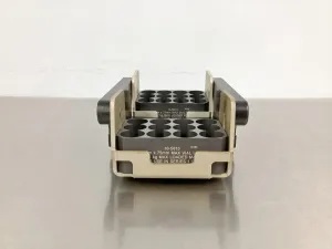 Genevac EZ-2 H-Rotor Assembly with Side-Bridge Swings and Anodized Aluminum Sample Blocks, 3 of 12