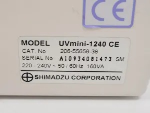 Shimadzu UV mini 1240 UV-Vis Spectrophotometer with Epson LX-350 Printer, 7 of 13