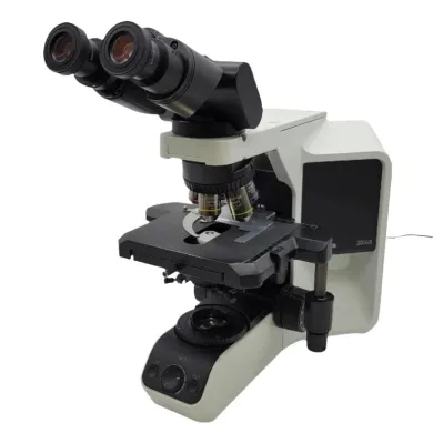 Olympus BX43 Upright Compound Microscope with LED Illumination and Tilting Binocular Head