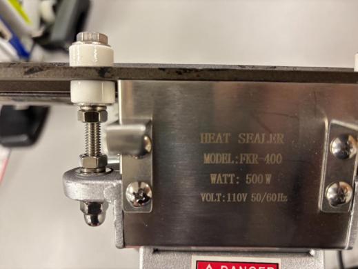 FKR-400 Bench-top Manual Lever Heat Sealer-cover