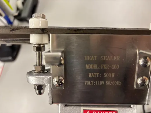 FKR-400 Bench-top Manual Lever Heat Sealer