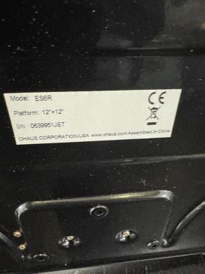 Ohaus ES6R Series Digital Precision Laboratory Scale with Stainless Steel Platform-cover