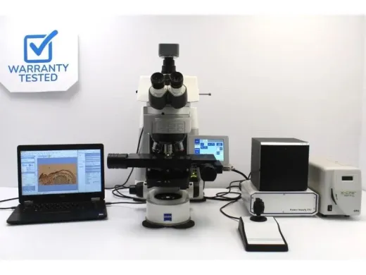 Zeiss AXIO Imager.Z1 Motorized Upright Fluorescence Microscope with Metal Halide Illumination and Motorized Stages