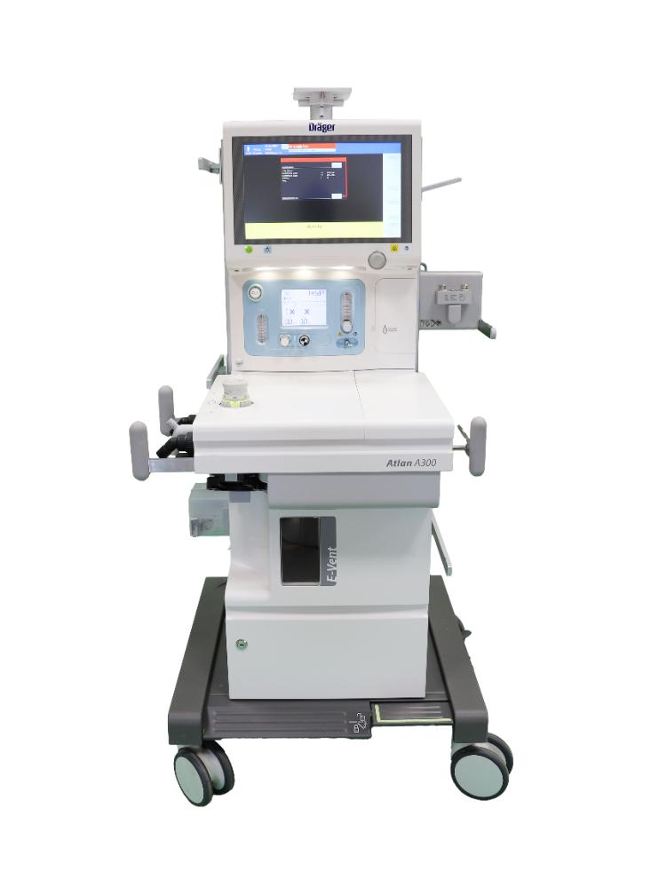 Dräger Atlan A300 Anesthesia Machine with Electronic Piston Ventilator