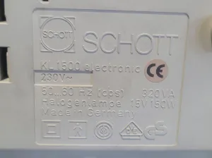SCHOTT KL1500 Electronic Cold Light Source with Duplex Light Guide for Microscopy, 4 of 4