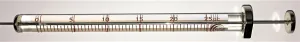 SGE 25F-CTC-GT-0.63 GasTight Injection Syringe - 25μL, 3 of 4