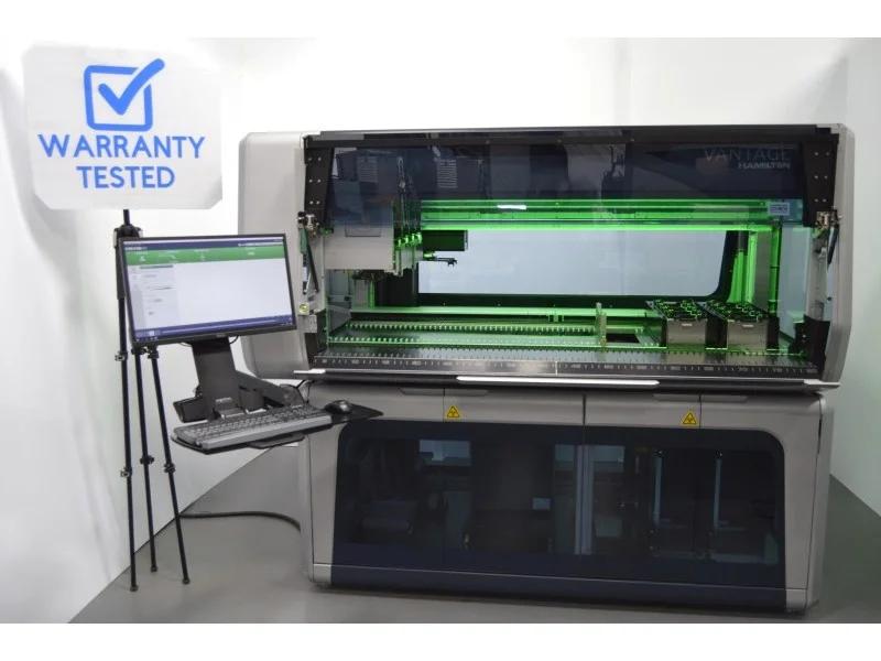Hamilton Microlab Vantage Automated Liquid Handler with Span-8, CORE II 96 Head & Integrated Presto Purification