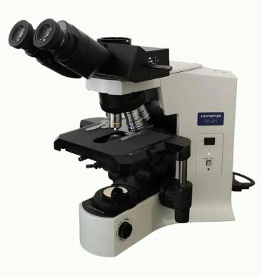 Olympus BX41 Trinocular Hematology Microscope with Oil Immersion Objectives-cover
