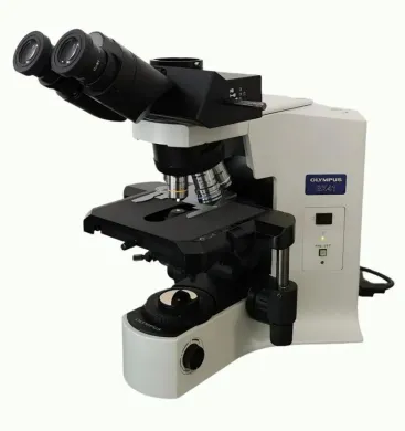 Olympus BX41 Clinical Pathology Microscope with 50x Oil and Trinocular Head