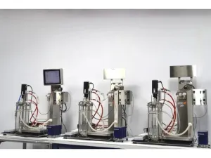 Infors HT Labfors 5 Benchtop Bioreactor System, Three-Fold, Jacketed 3.6 L Vessels, 12 of 56