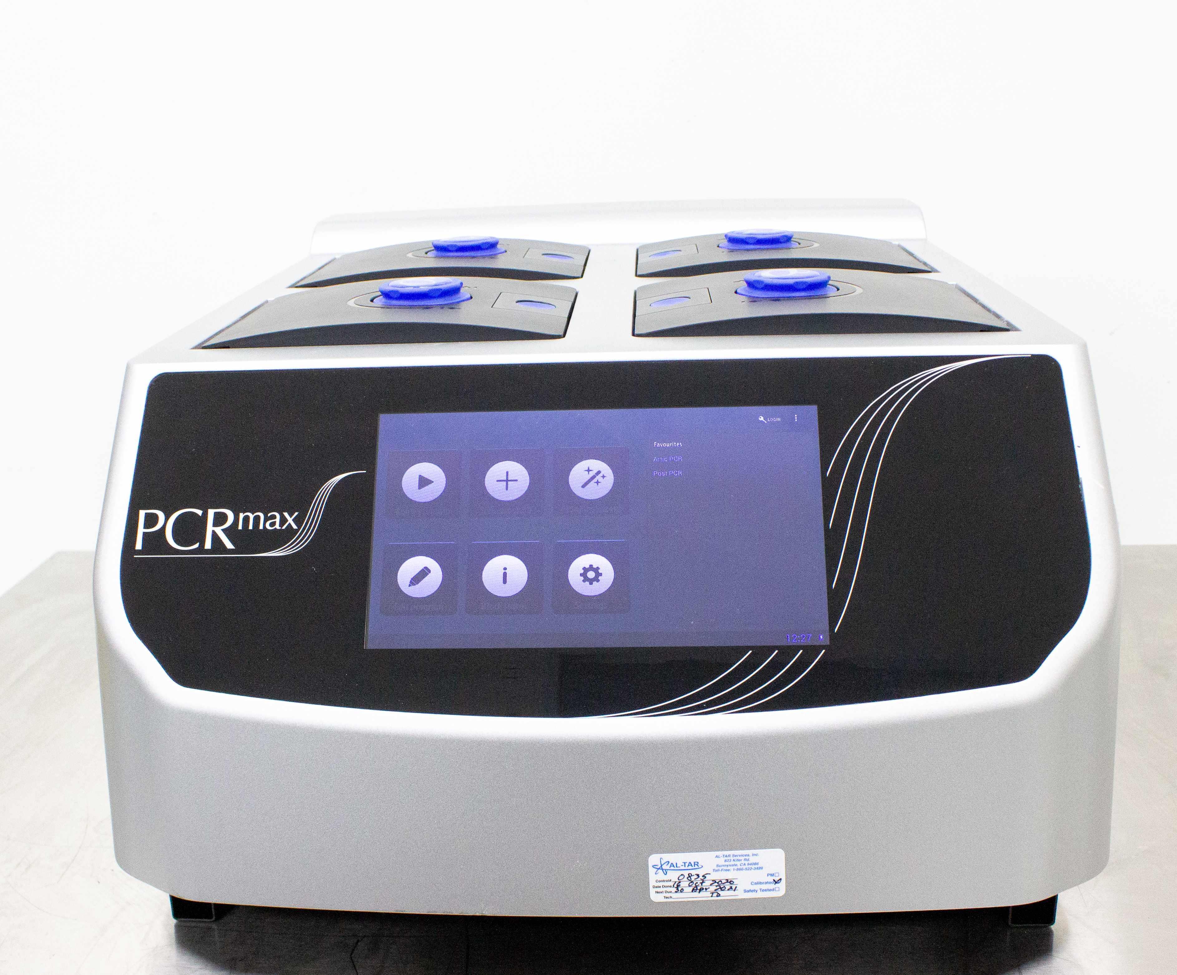 Cole Parmer PCRmax Alpha Thermal Cycler AC4384 Quad 384-Well Programmable Thermal Cycler
