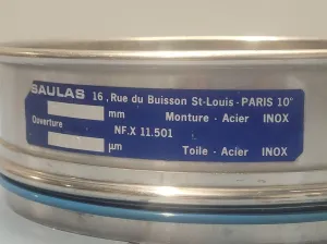 SAULAS Stainless Steel Test Sieve 200x50mm - 630 µm, 4 of 5