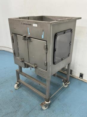 Sartorius 200L Cubical Stainless Steel Pallet-Mounted Bioprocess Tank-cover