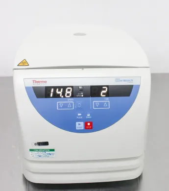 Thermo Sorvall Legend Micro 21 Benchtop Microcentrifuge 21,100 x g, 14,800 RPM, 120V