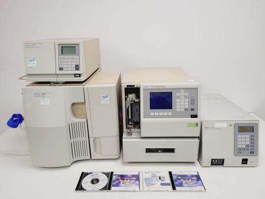 Waters 717plus HPLC System with 1525 Binary Pump, 486 TAD, 2487 Detector, and Autosampler-cover