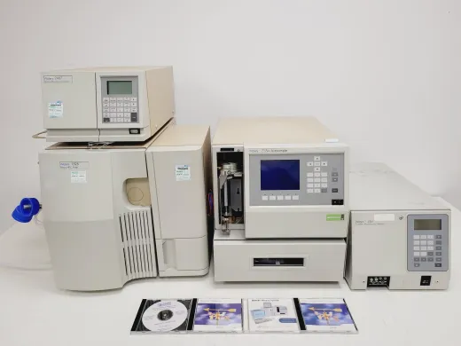 Waters 717plus HPLC System with 1525 Binary Pump, 486 TAD, 2487 Detector, and Autosampler
