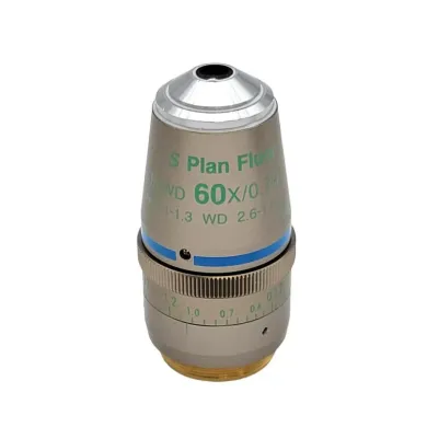 Nikon Super Plan Fluor 60x ELWD Microscope Objective NA 0.70 Phase Contrast