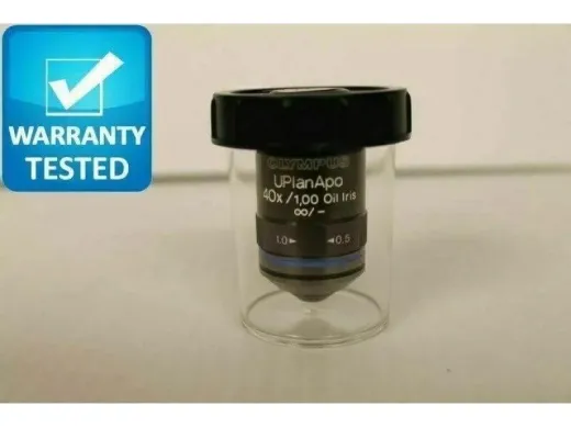 Olympus UPlanAPO 40x/1.00 Oil Immersion Iris Aperture Microscope Objective (Infinity-Corrected)
