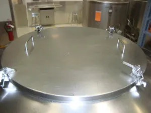 Bohle Mobile 1400 Liter Stainless Steel Storage Tote for Bioprocessing, 4 of 4
