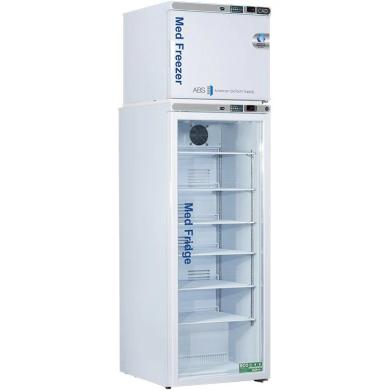 ABS 12 Cu. Ft. Pharmacy/Vaccine Glass Door Refrigerator & Auto Defrost Freezer Combo PH-ABT-HC-RFC12-cover