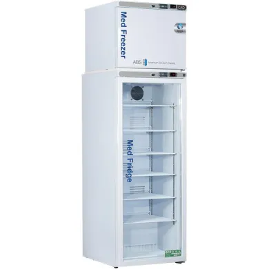 ABS 12 Cu. Ft. Pharmacy/Vaccine Glass Door Refrigerator & Auto Defrost Freezer Combo PH-ABT-HC-RFC12
