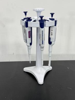 Rainin Pipet-Lite XLS+ LTS Single-Channel Pipette Set with Rotating Stand, 0.1µL–1mL-cover