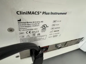 Miltenyi CliniMACS Plus Automated Cell Separation System with Touchscreen Control, 4 of 4