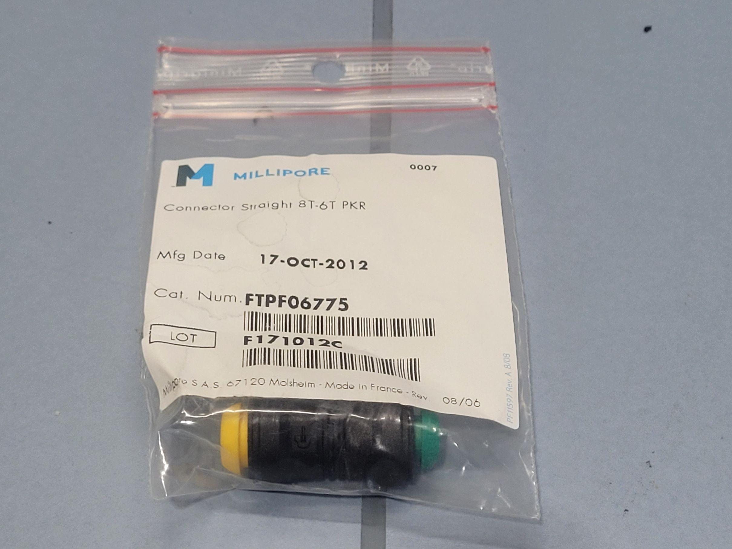 Merck Millipore Straight Connection Adapter 8T-6T PKR