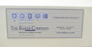 Baker SterilGARD Class II A2 Biosafety Cabinet with Vertical Laminar Airflow and HEPA Filtration, 9 of 12
