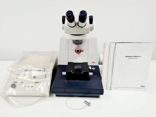 Leica Reichert Ultracut S Ultramicrotome with Controller-cover
