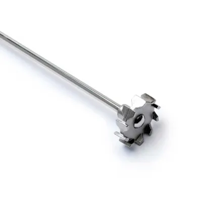Stainless Steel Stirrer Shaft with Turbine Blade for VELP