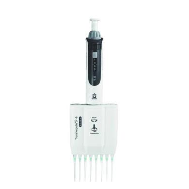 BrandTech Scientific Transferpette S-8 Multichannel M8-50, 5 to 50ul Pipette-cover