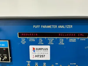 Datel Systems APP-20 Puff Parameter Analyzer for Aerosol and Smoking Research, 3 of 3