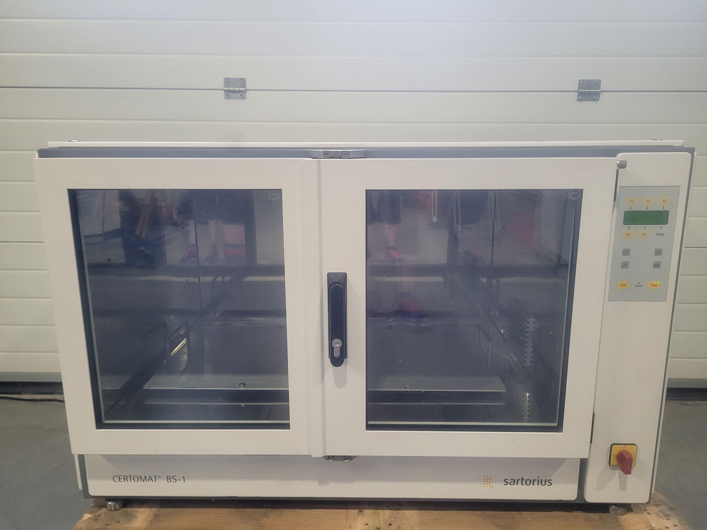 Sartorius Certomat BS-1 Heated and Refrigerated Orbital Shaker Incubator with 50 mm Orbit