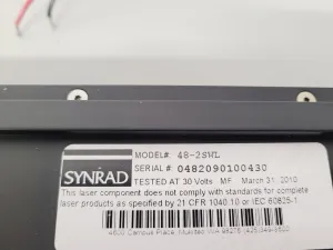 Synrad 48-2SWL CO2 Laser with Mean Well PSP-500-27 Switching Power Supply, 19 of 19