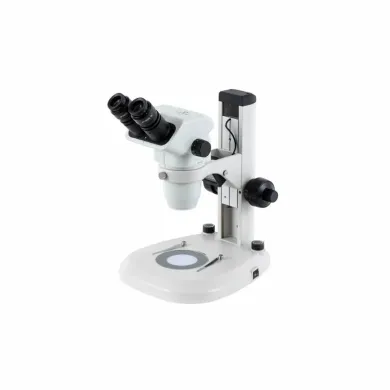 Unitron Z645 Zoom Stereo Microscope on Coaxial Coarse/Fine Focusing LED Stand