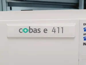 Roche Cobas e 411 Automated Immunoassay Analyzer with Disk System and Stand, 10 of 56