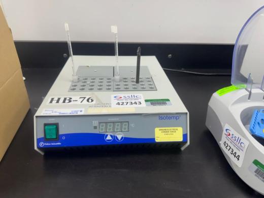 Fisher Scientific Isotemp Heat Block Model 2003 with Digital Temperature Control-cover