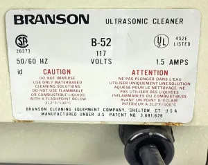 Bransonic B-52 10L Ultrasonic Cleaner with 47kHz Frequency, 5 of 6