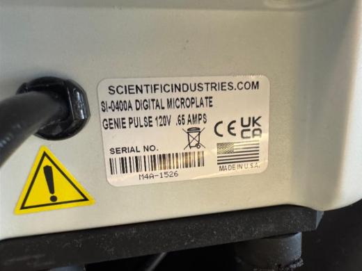 Scientific Industries Microplate Digital Genie Microplate Shaker SI-0400A-cover