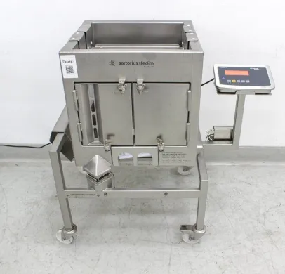 Sartorius Stedim STD Palletank Cubical FXC114154 1000L Integrated Weighing Bioprocess Mixing System