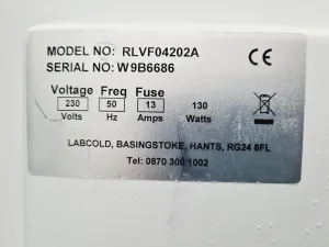 Labcold Sparkfree Labfreezer Model RLVF04202A – Spark-Free Biomedical Freezer for Laboratory Use, 13 of 15
