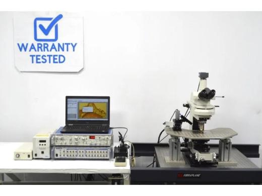 Nikon FN1 Fluorescence Water Immersion Capable Microscope w/ Sutter Fixed Stage suitable for Electrophysiology Rig-cover